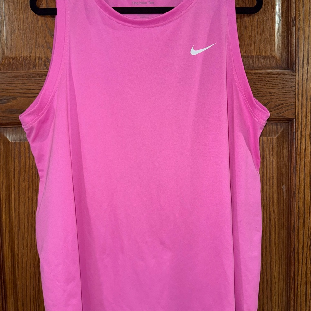 Nike Women's Bright Pink Tank Top